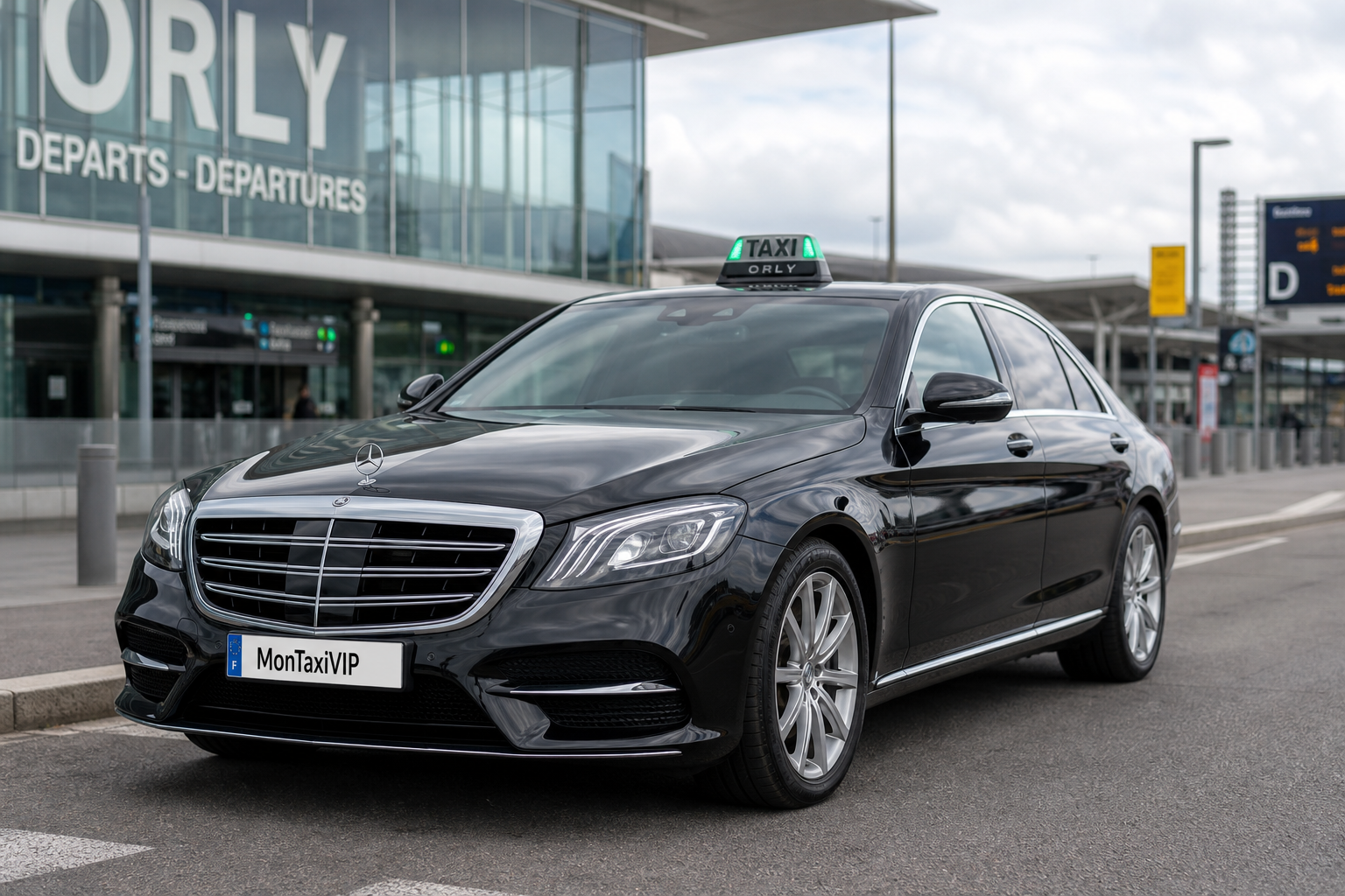 Transfert aéroport Orly CDG depuis Boissettes MonTaxiVIP