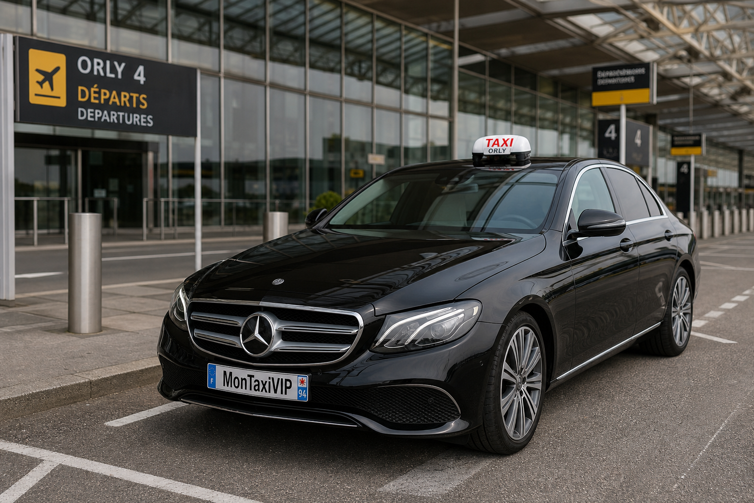 Transfert aéroport Orly CDG depuis La Rochette MonTaxiVIP