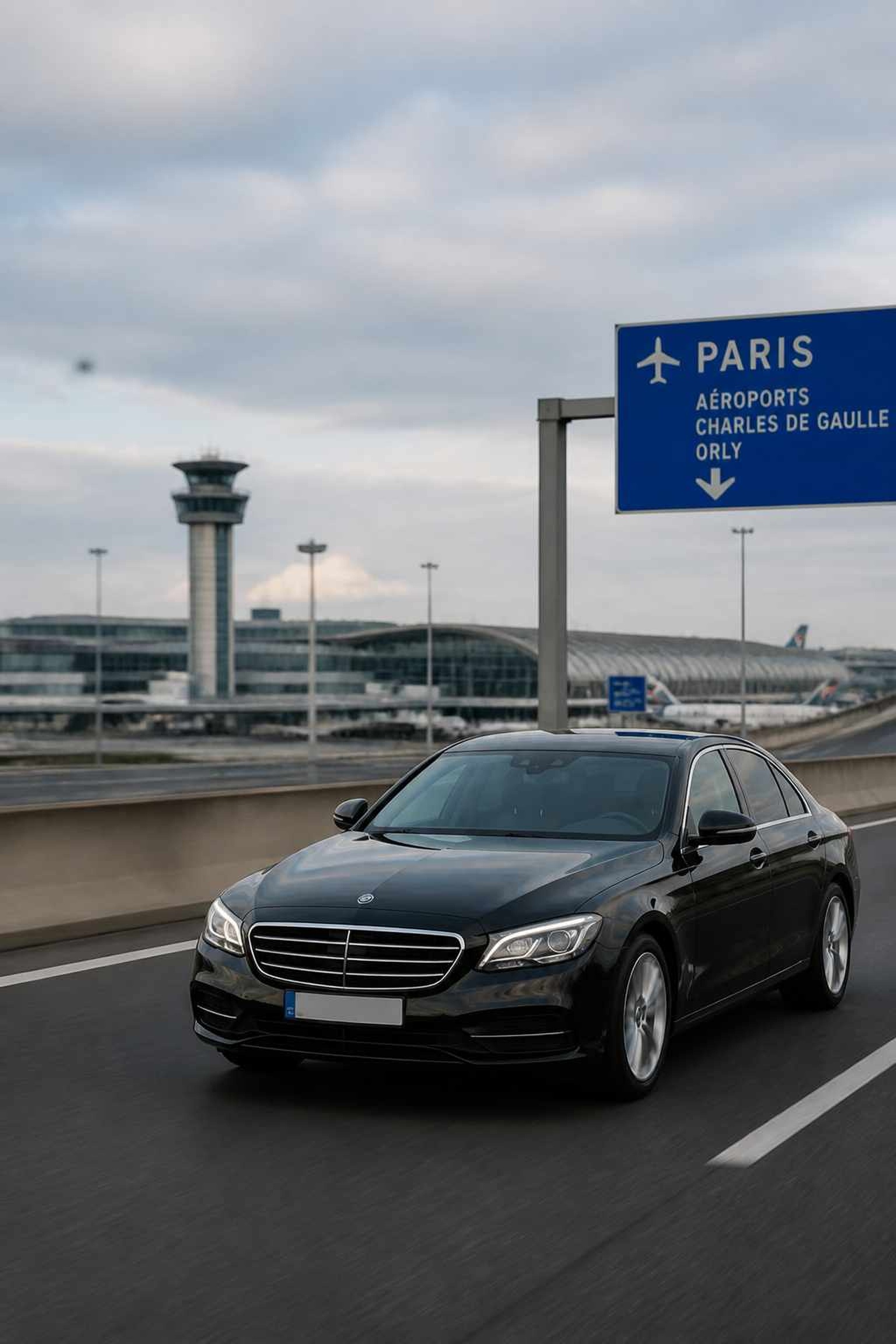 Transfert aéroport Orly CDG depuis Montereau-sur-le-Jars MonTaxiVIP