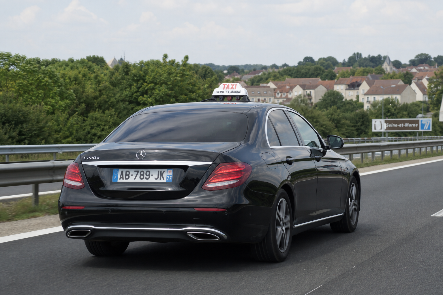 Taxi Orly trajet local Seine-et-Marne MonTaxiVIP