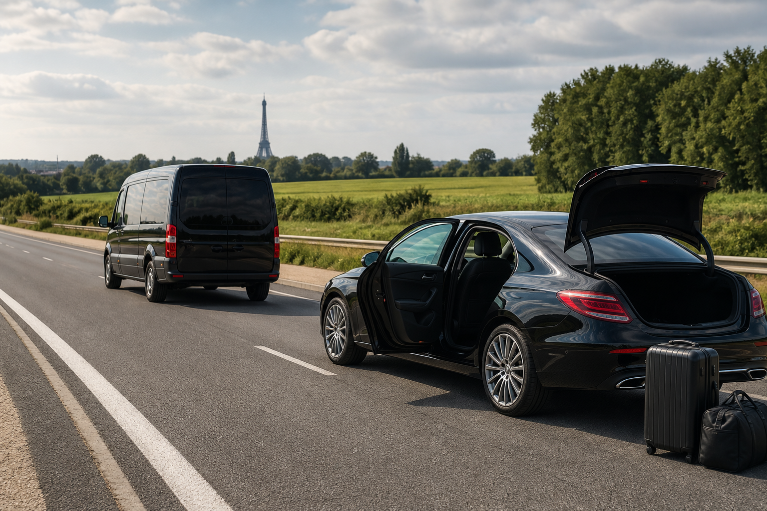 Transfert taxi Seine-et-Marne vers Orly et Roissy CDG — MonTaxiVIP