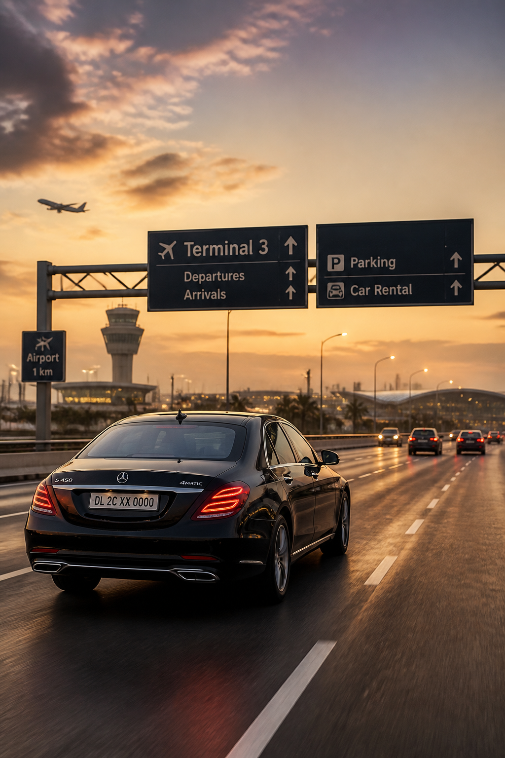 Transfert aéroport Orly CDG depuis Thomery MonTaxiVIP