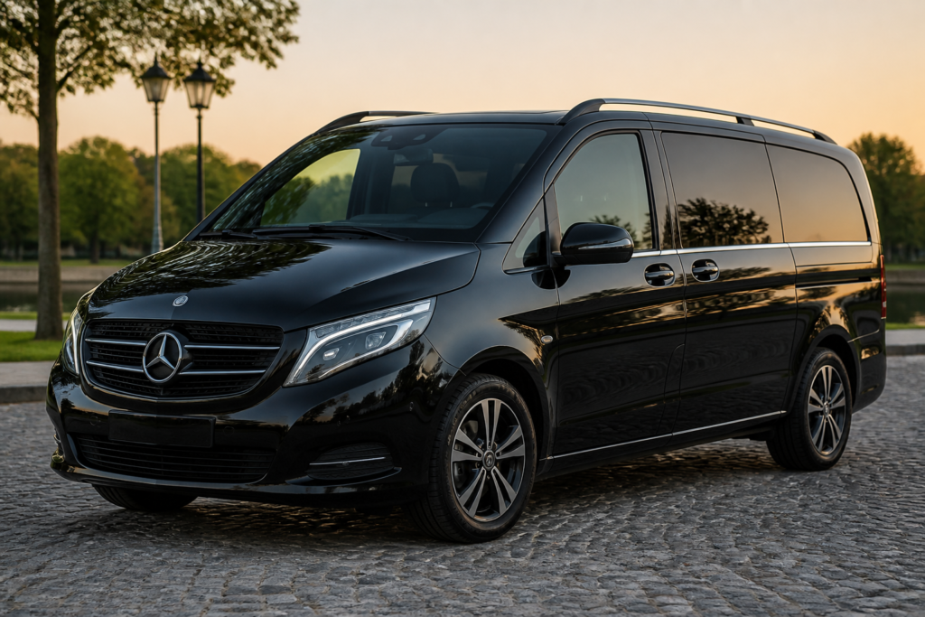 Minivan flotte taxi Dammarie-les-Lys MonTaxiVIP berline et van
