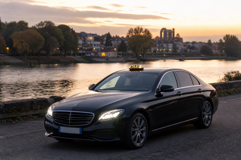 Trajet en taxi Dammarie-les-Lys chauffeur professionnel MonTaxiVIP 77190