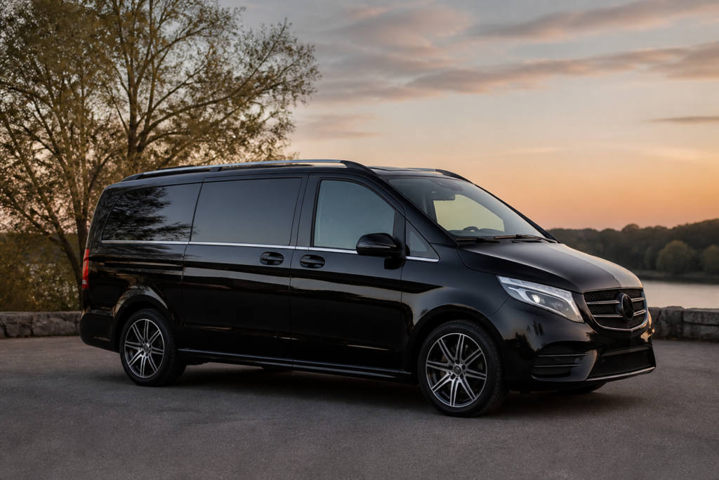 Minivan flotte taxi Melun MonTaxiVIP — berline et van disponibles