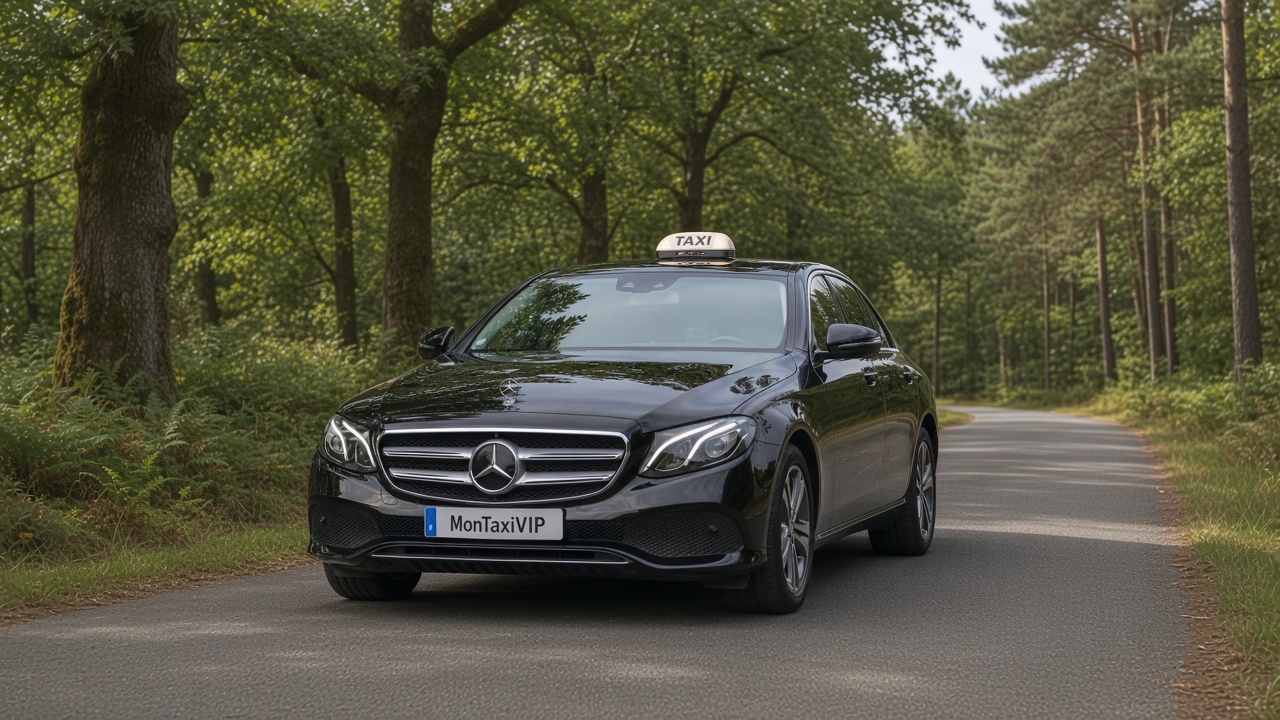 Trajet taxi Arbonne-la-Forêt MonTaxiVIP 77630