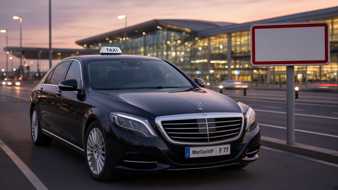 Transfert aéroport Orly CDG depuis Beaumont-du-Gâtinais MonTaxiVIP