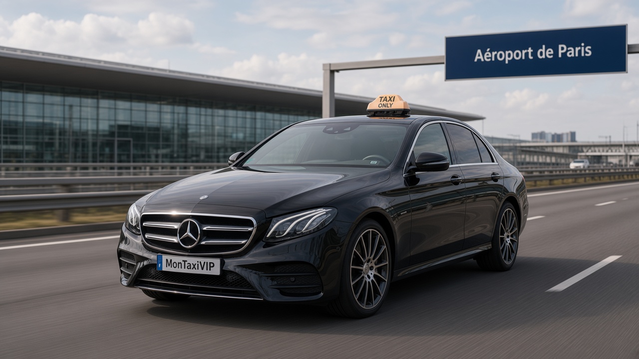 Transfert aéroport Orly CDG depuis Burcy MonTaxiVIP