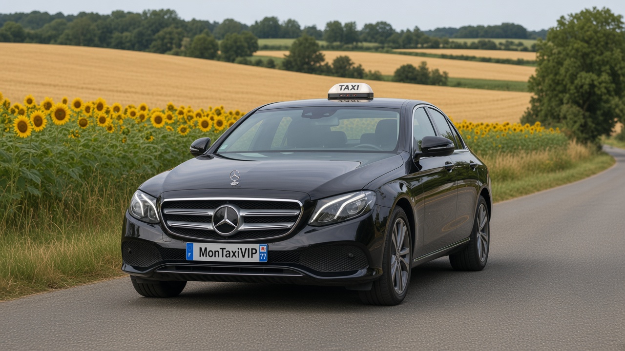 Trajet taxi Chevrainvilliers MonTaxiVIP 77760