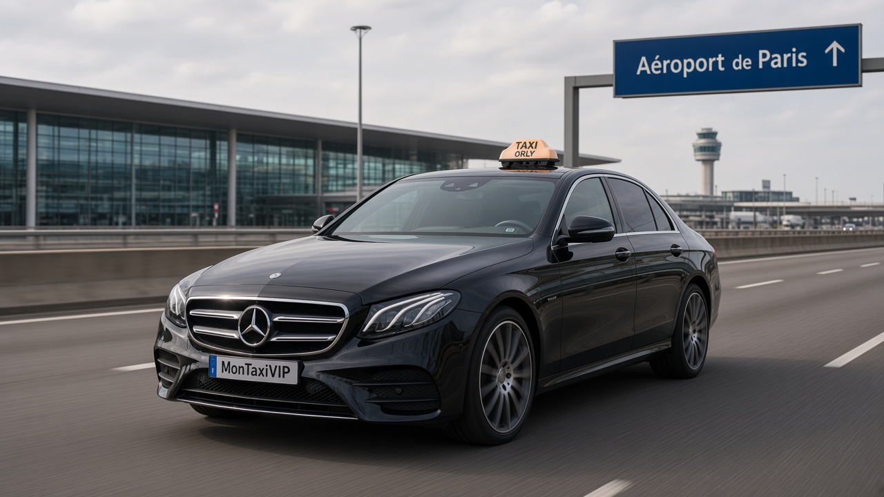 Transfert aéroport Orly CDG depuis Grez-sur-Loing MonTaxiVIP