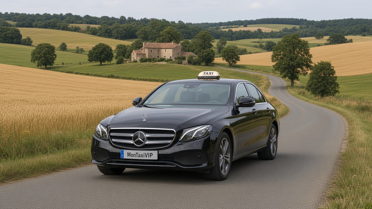 Trajet taxi La Chapelle-la-Reine MonTaxiVIP 77760