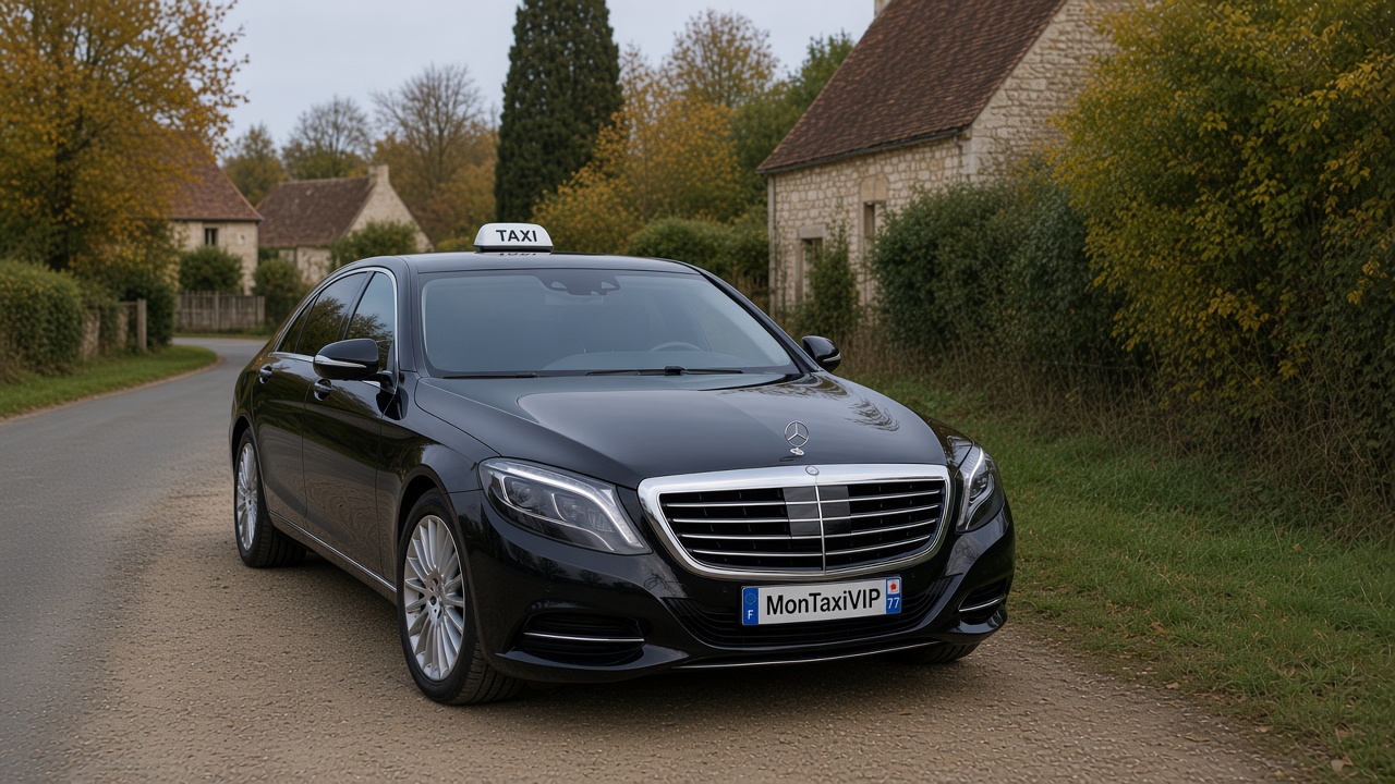 Trajet taxi Lorrez-le-Bocage-Préaux MonTaxiVIP 77710