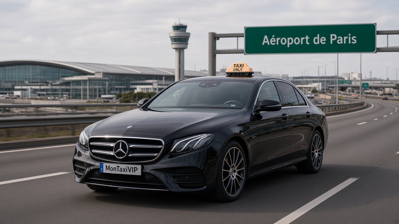 Transfert aéroport Orly CDG depuis Noisy-sur-École MonTaxiVIP