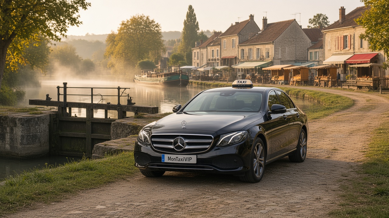 Trajet taxi Souppes-sur-Loing MonTaxiVIP 77460